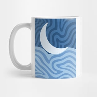 Moon and Sea Mug